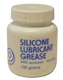 A jar of WRAS approved silicone lubricant grease