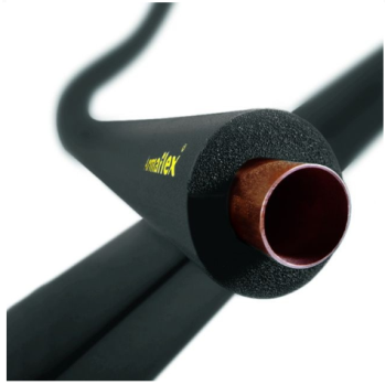 Expanded nitrile pipe insulation
