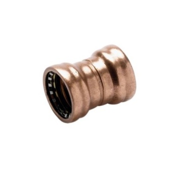 A press fit copper coupling