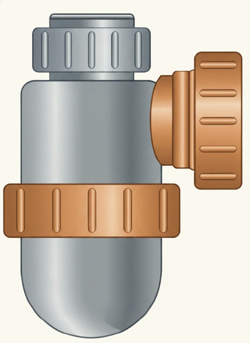 A bottle trap