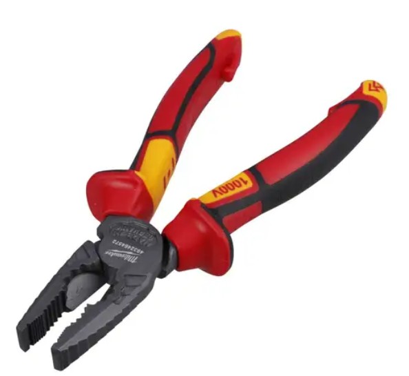 A pair of combination pliers