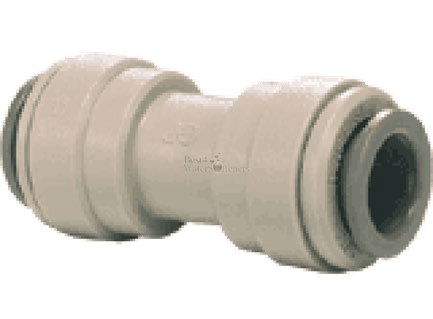 A plastic push fit fitting
