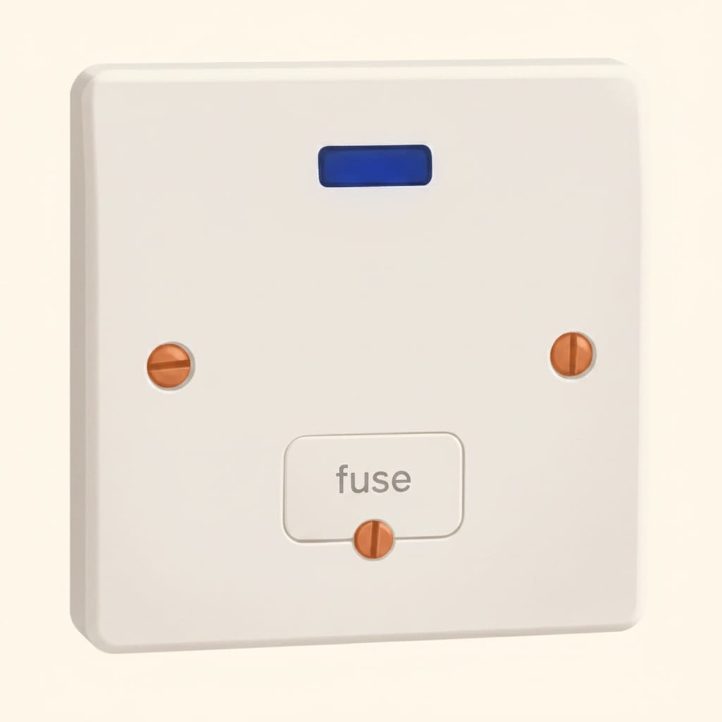An unswitched fused connection unit